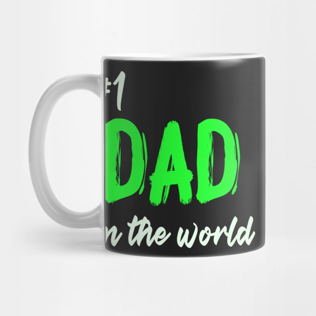 #1 dad in the world by ArtStopCreative